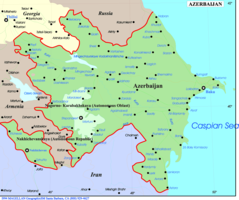 Azerbaijan Map