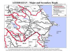 Azerbaijan Road Map