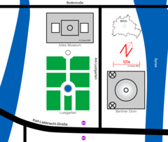 Berlin Lustgarten Map Mario Duhanic