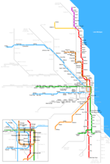 Chicago Metro Map