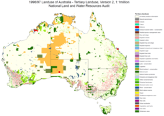 Conserved Area Map of Australia