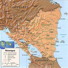 Nicaragua Map