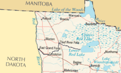 Redlakeriver Map