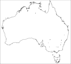 Svg Koort Australien