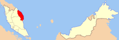 Terengganu State Locator