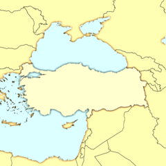 Turkey Map Modern