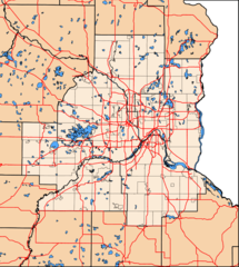 Twin Cities Map