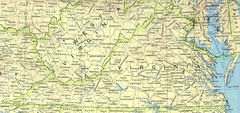 Virginia Reference Map