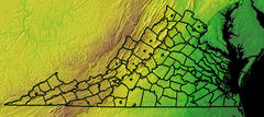 Virginia Topographic Edit