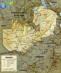 Zambia Map